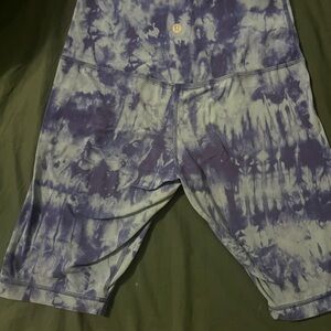 lululemon athletica Kids Tie-Dye Blue Shorts